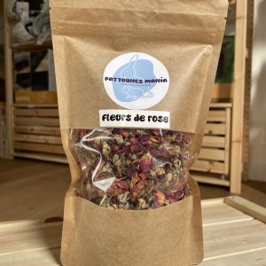 Fleurs de rose séchées
