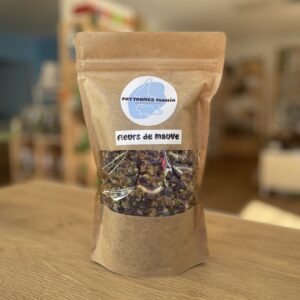 Fleurs de mauve séchées pour lapin et rongeurs