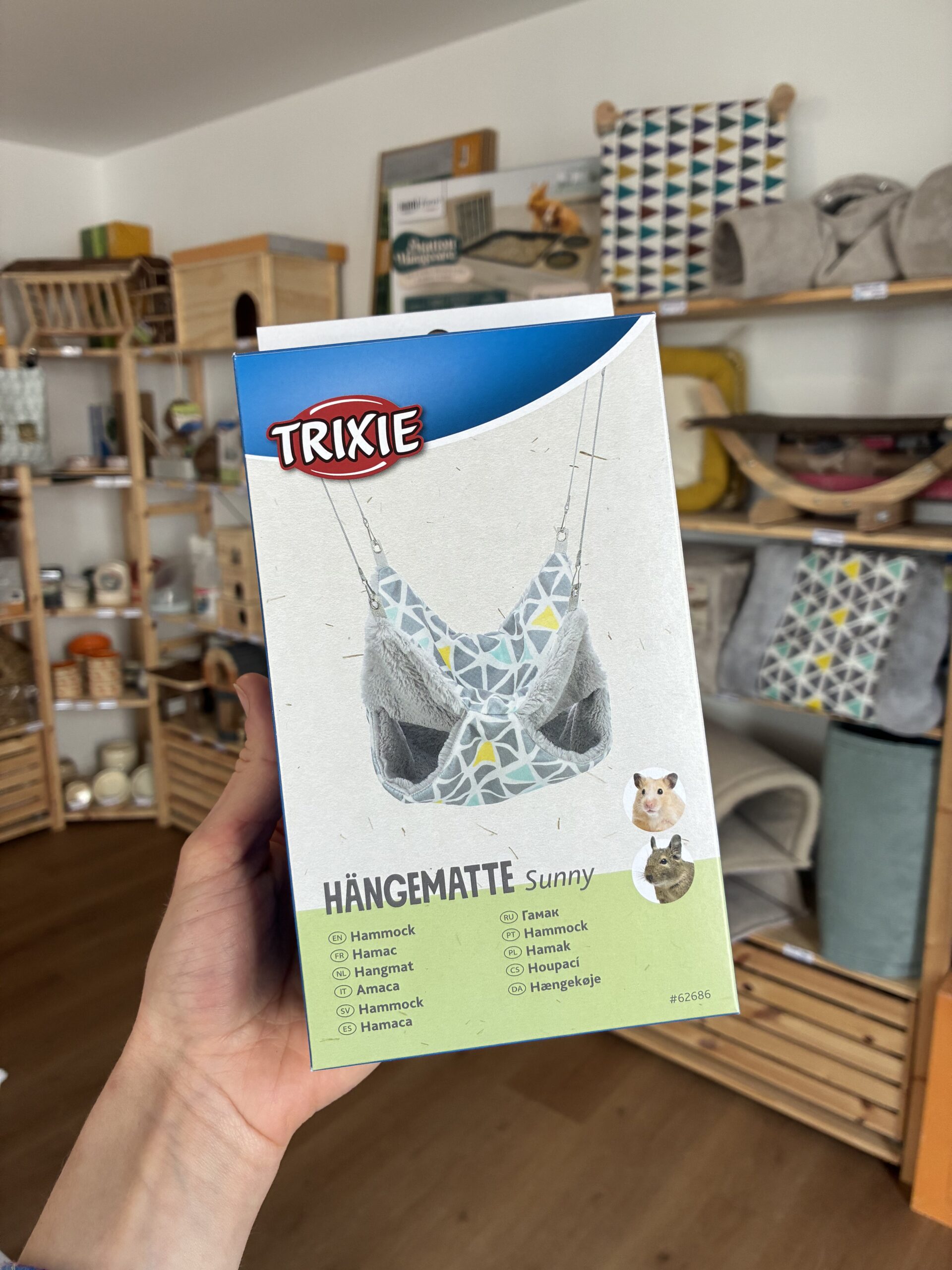Hamac Sunny avec 2 étages pour petits rongeurs