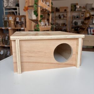 Maison en bois pour petits rongeurs