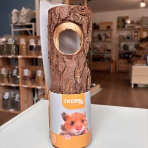 Tunnel en bois pour petits rongeurs